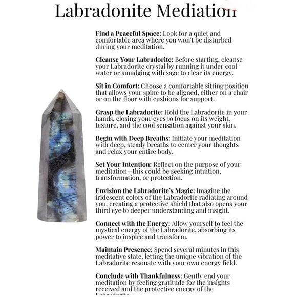 Purple Fire Labradorite Heart Pendant – Copper Wire Wrapped Necklace | Handmade - Picture 13 of 15